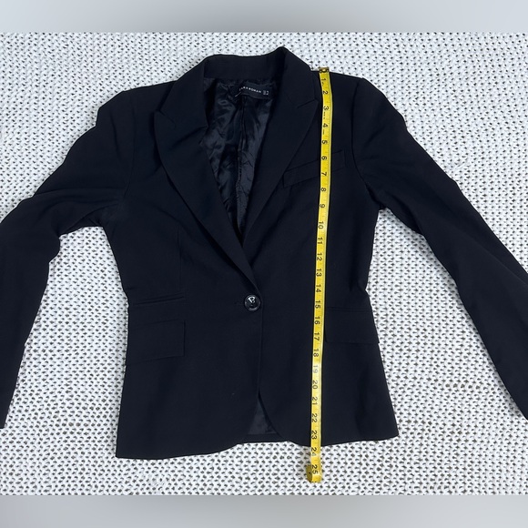 Zara Woman Tailored Slim Fit Blazer - Black - 4 - Picture 8 of 10